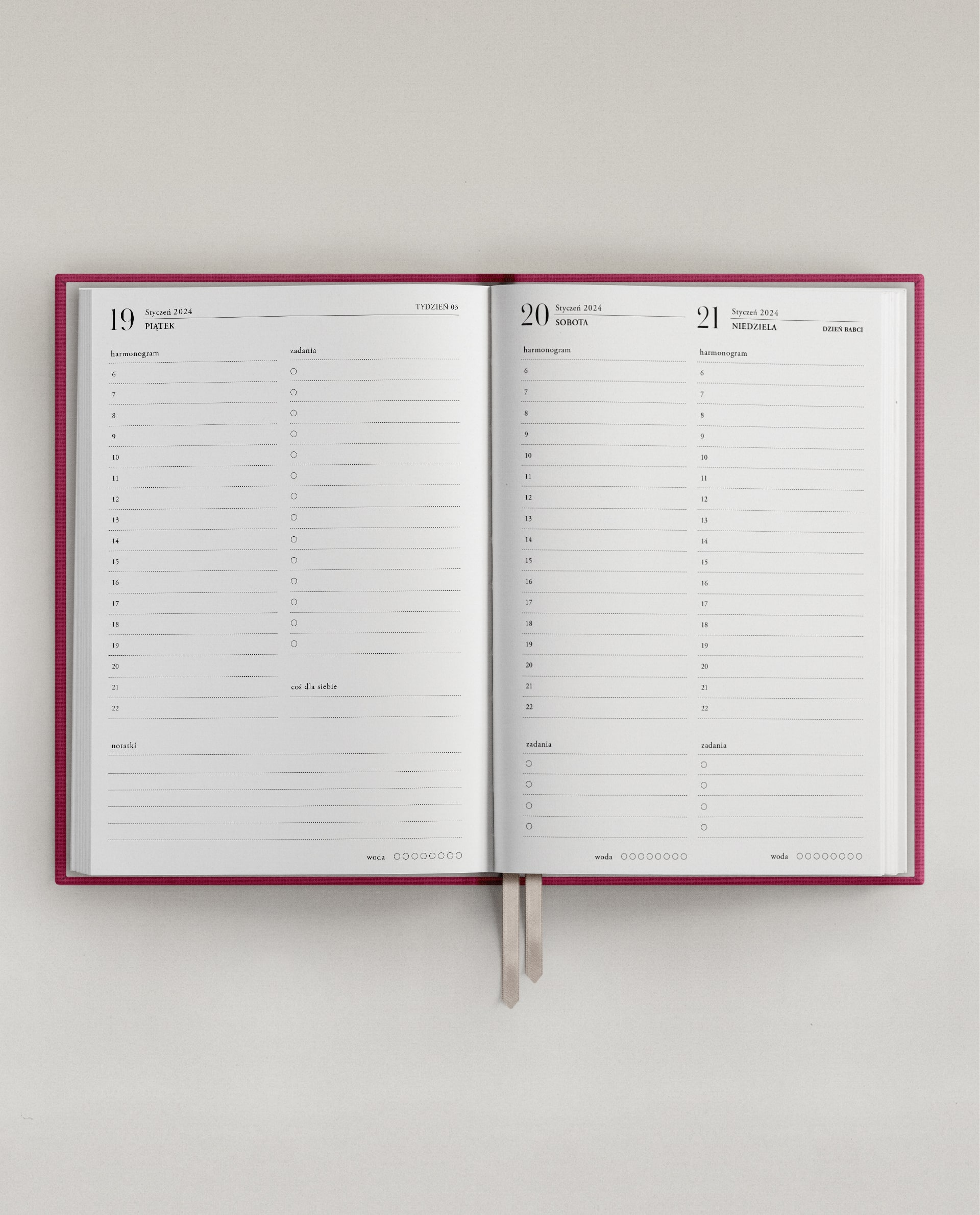 2024 Daily Planner Candy Kiss